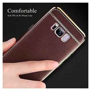 SAMSUNG S8 CASE,Luxury Leather Case For SAMSUNG S8----BROWN
