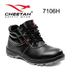 Safety Shoes Cheetah Original Sepatu Safety - Black 7106H