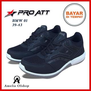 Amelia Olshop - Sepatu PRO ATT BMW 01 39-43 / Sepatu Hitam / Sepatu Pria / Sepatu Sekolah / Sepatu Sport / Sepatu Murah / Sepatu Sneakers