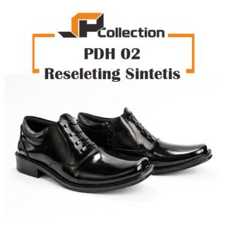 JAFERI Sepatu Pdh Polri Pdh 02 Reseleting Sintetis - Hitam / Sepatu Pdh Tni / Sepatu Pdh Pria / Sepatu Pdh Kilap / Sepatu Pdh Polisi / Sepatu Pria Murah / Sepatu Pantofel Pria / Sepatu Pantofel Pdh