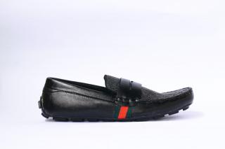 Sepatu Kerja Pria Casual Slop Formal pantofel slip on kasual semi formal santai ( lokal ) webing strip guci