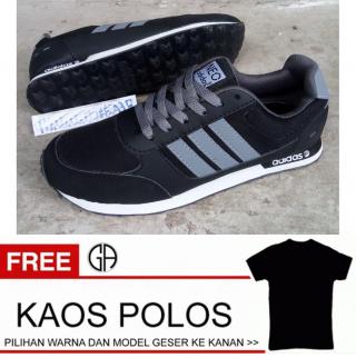 GA sepatu kets sneakers dan kasual pria / sepatu kasual kanvas / sepatu sneaker pria / sepatu pria / sepatu sneaker murah navy biru maroon free kaos polos