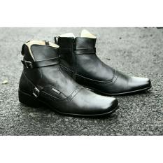 sepatu pria original pantofel kulit asli cevany paccuan black