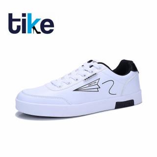 TIKE Men's Casual Shoes Fashion Sneakers Han Edition Flat Shoes - intl