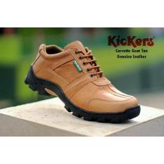 SEPATU KICKER BOOTS CORVETTE CASUAL PRIA KULIT