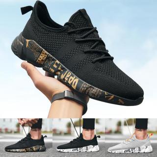 Men's Fashion Sneakers Casual Sport Shoes Breathable Mesh Fabric Shoes