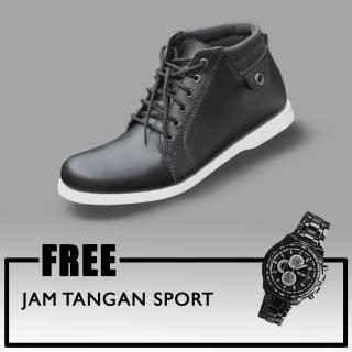 Sepatu Casual Pria S. Van Decka J-RC022 Free Jam Tangan Sport