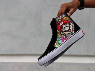 Vans Old School Edisi Super Mario