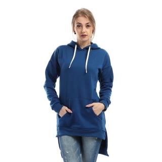 Over Size Hoodies Sweatshirt_Nature Blue