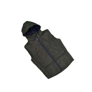 Hooded Waterproof Vest - Oil