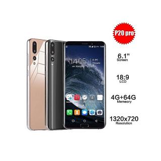 P20 Pro 6.1'' 4G RAM 64G ROM MTK6580A Quad Core Android Smartphone Dual SIM-Gold