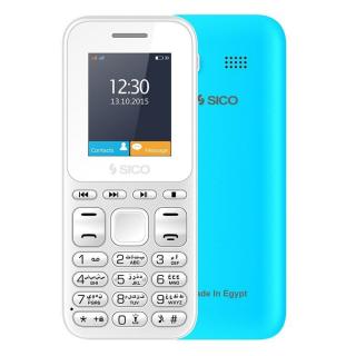Mini 4 - 1.77-inch Dual SIM Mobile Phone - White/Blue