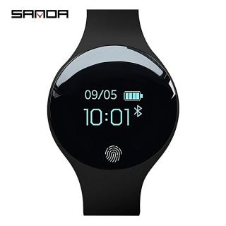 SANDA Colorful Smart Bluetooth Watch SD01-1 IP65 Waterproof  Silicon Strap