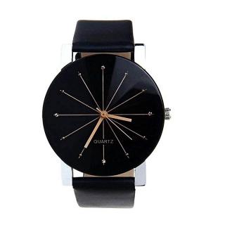 Men's Wrist Watch Quartz Watch Wrist Watch Elegant Watch Fashionable Timeless Design Classic Leather Black BDZ