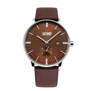 SKMEI Watches Leather Strap Watch Men And Women (Blown)