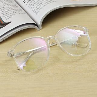 Unisex Full Rim Spectacles Transparent Eyeglass Frame Clear Glasses Eyewear  Transparent