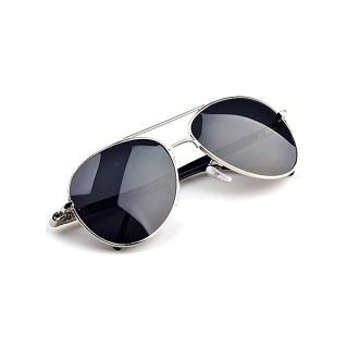 Men's Polarized Sunglasses Mirrored Outdoor Driving Sports Eyewear Glasses-Silver