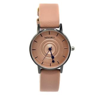 Miyoko Leather Watch - Pink