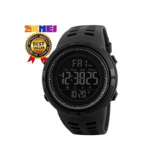 [100% Genuine] 2017 NEW SKMEI Men Sports Watches Countdown Double Time Watch Alarm Chrono Digital Wristwatches 50M Waterproof Relogio Masculino 1251