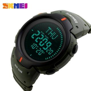 SKMEI Outdoor Chronograph Compass Watch Men Multifunction Waterproof LED Electronic Digital Sports Watches Fashion Wristwatches