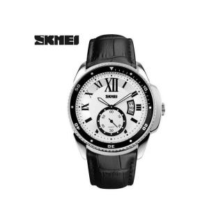 SKMEI Business Quartz Watch Casual Fashion Men's Watches Relojio Masculino Men Watch Black