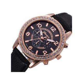 Fashion Women's Watch Geneva Luxury Diamond Analog Leather Quartz Wrist Watches