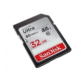 SanDisk Ultra 32GB Class 10 SDHC UHS-I Memory Card Up To 80MB/s (SDSDUNC-032G-GN6IN)