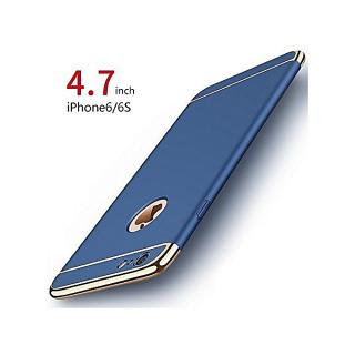IPHONE 6 CASE,3 In 1  Protection Case For Iphone 6---BLUE