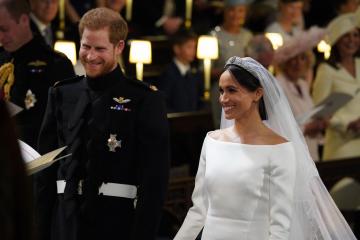 Prince Harry Couldn't Resist Making This Joke to Meghan Markle on His Wedding Day