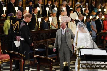 Prince Charles's Royal Wedding Speech to His "Darling Old Harry" Left Everyone Emotional