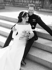 The Adorable Reason Meghan and Harry Were Laughing in This Stunning Wedding Photo