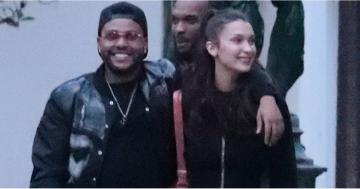 Ooh La La! The Weeknd and Bella Hadid's Parisian Date Night Ended With a Bouquet of Roses