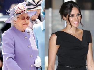All Aboard the Royal Train, the Queen and Meghan Markle Are Having a Sleepover