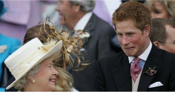 13 Royally Sweet Photos of Queen Elizabeth II and Her "Dearly Beloved Grandson" Prince Harry