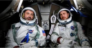 Ryan Gosling and Jimmy Kimmel Tried Being Astronauts Together - We Can't Stop Giggling