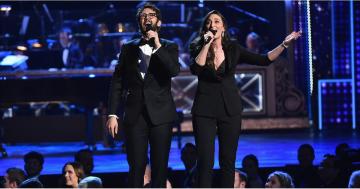 Josh Groban and Sara Bareilles Dedicate Their Gorgeous Tony Awards Opener to All the Losers