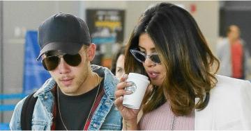 Priyanka Chopra and Nick Jonas Touch Down in NYC, and We're So Here For This Romance