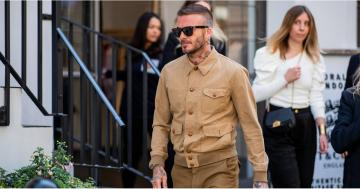 Pause What You're Doing - We Need to Discuss David Beckham at Men's Fashion Week