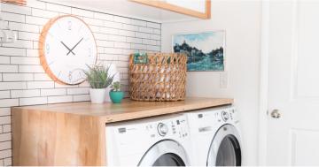 This DIY Laundry Room Makeover Is Filled With Clever Ideas