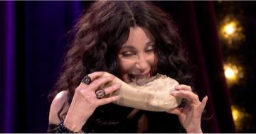 Cher, National Hero, Ate a Literal Cow Tongue Instead of Saying Something Nice About Trump