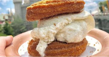 Magic Kingdom Is Officially Selling Churro Ice Cream Sandwiches, and What Took So Long?