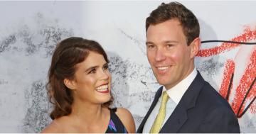 Princess Eugenie and Jack Brooksbank Had the Look of Love at a Party in London