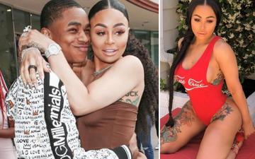Blac Chyna Is NOT Pregnant with YBN Almighty Jay’s Baby, But She Did Get a Tattoo of His Name