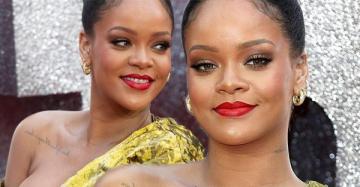 Rihanna narrowly avoids nip slip as she flashes ENTIRE boob in red carpet wardrobe malfunction