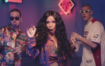 Cardi B Parties With Bad Bunny & J Balvin in "I Like It" Video