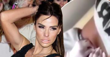 Katie Price unleashes foul-mouthed tirade after getting her belly-button pierced in live video