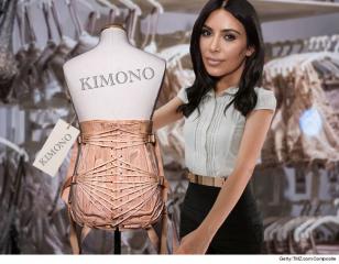 Kim Kardashian West Brands Lingerie Line 'Kimono Intimates'