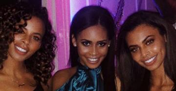 Rochelle Humes shocks fans with RARE photo of her sisters as the gorgeous siblings are branded ‘triplets’