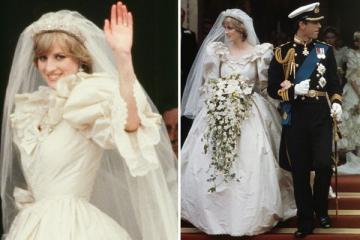 Princess Diana&#039;s makeup artist reveals she hid a disastrous wedding dress secret from the world on her big day in 1981