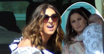 Sam Faiers joins Luisa Zissman in Dublin for baby Clementine&#039;s christening and shares sweet breastfeeding snap: &#039;Quick milk stop!&#039;